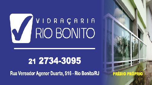 A Vidraçaria Rio Bonito atua no fornecimento e aplicação de vidros em Niteroí, RJ e Região dos Lagos