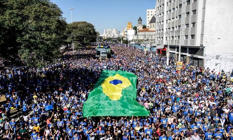 Bastidores da Marcha para Jesus 2018 em São Paulo