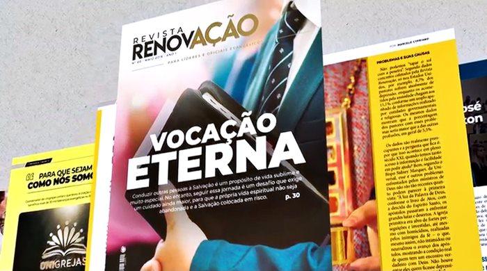 Unigrejas lança revista Renovação para dar suporte à líderes evangélicos