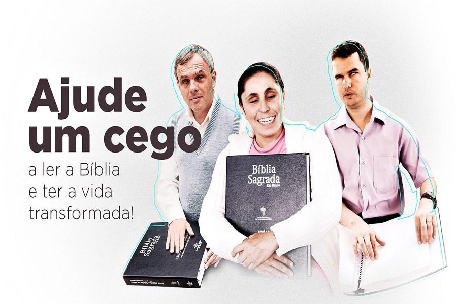 SBB lança campanha para entregar mais de 5 mil Bíblias em braile