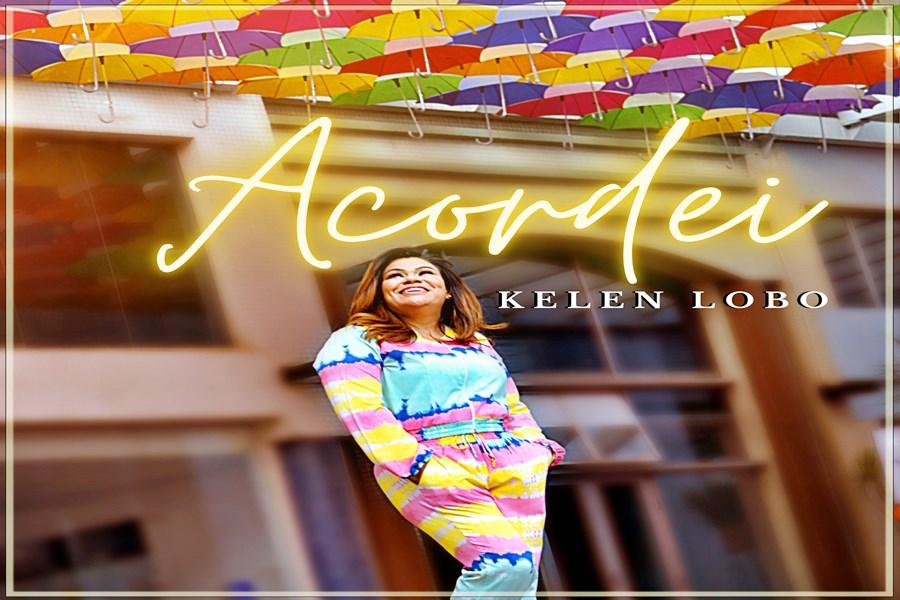 No clipe “Acordei”, Kelen Lobo voa de parapente e declara: “Arrebatador”