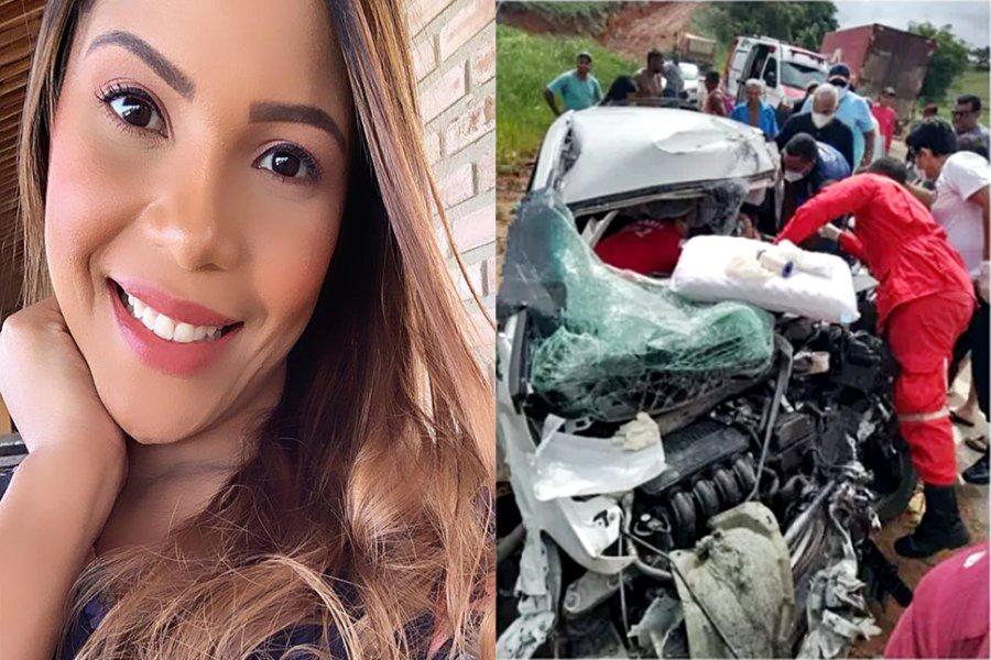 Após grave acidente, Amanda Wanessa passa por 2 cirurgias e segue na UTI