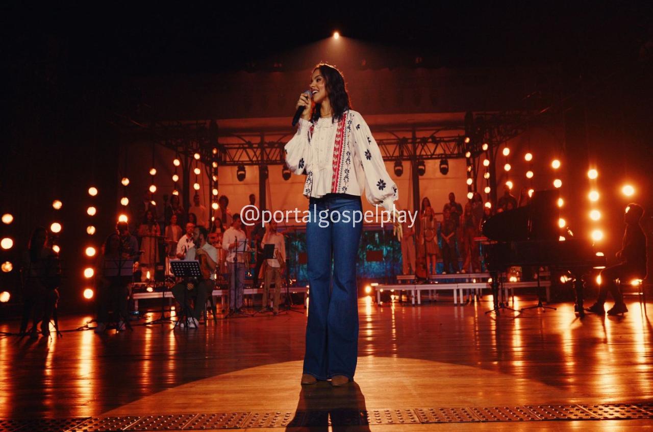 Gravação do novo projeto de Julia Vitória é marcada pela atmosfera de adoração a Deus