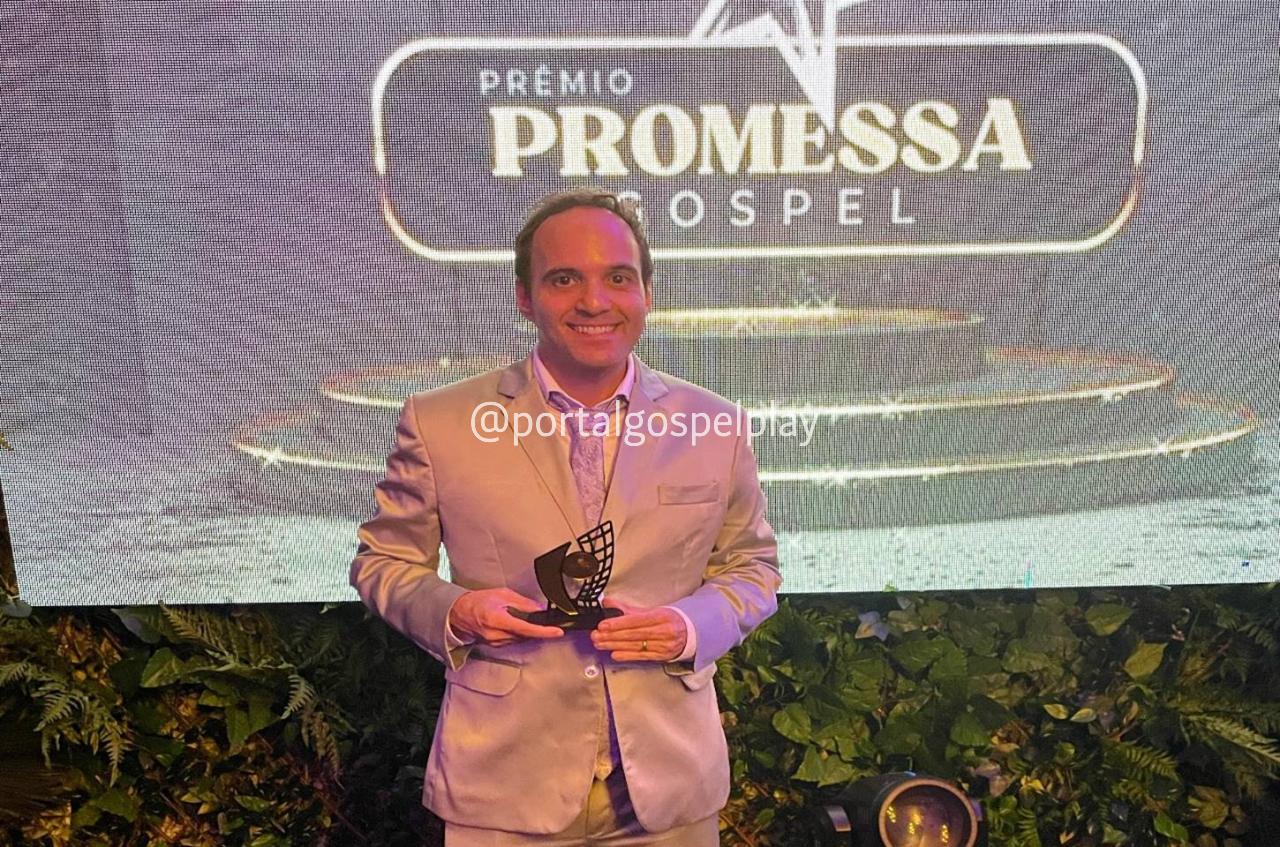 Edu Silvera foi o grande vencedor do Prêmio Promessa Gospel 2025 na categoria 