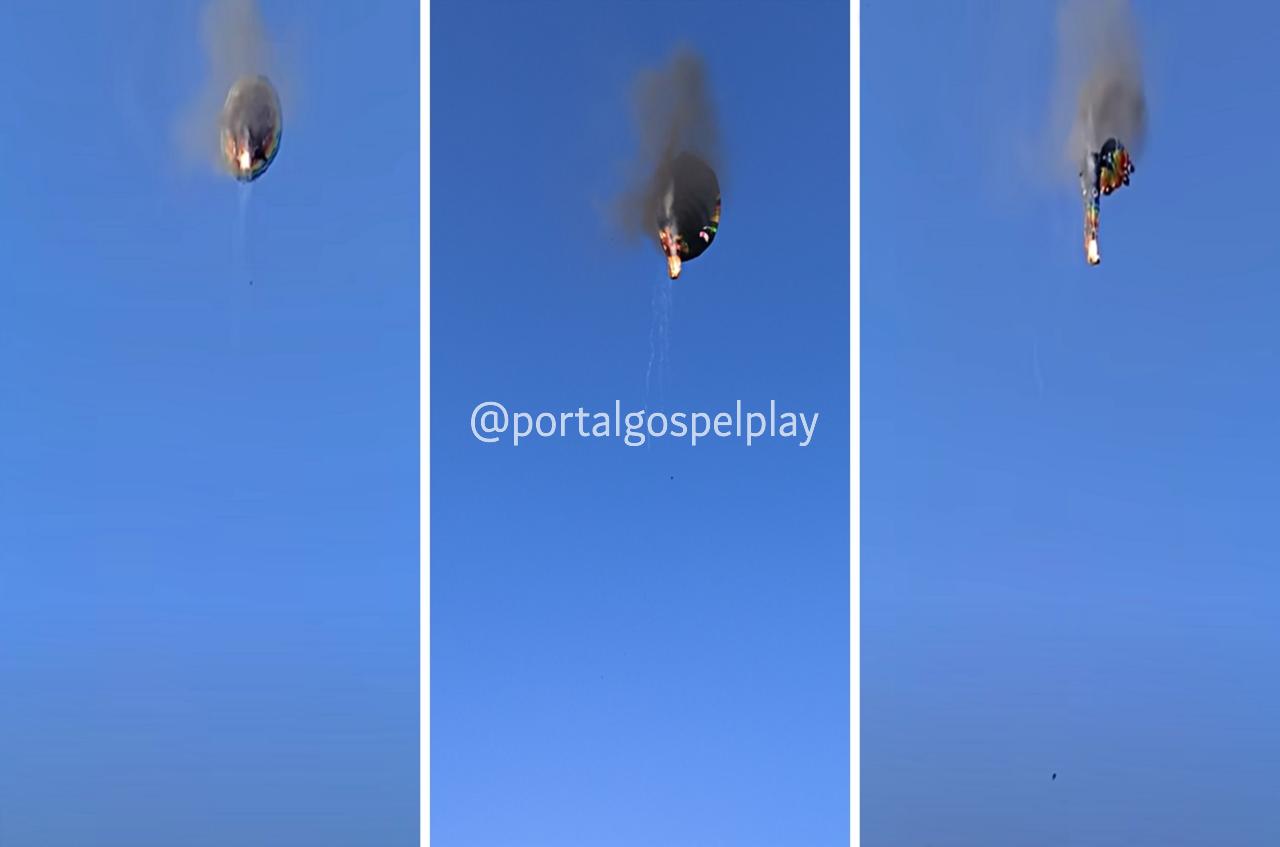 Tragédia aérea: Balão cai em Santa Catarina e deixa vítimas