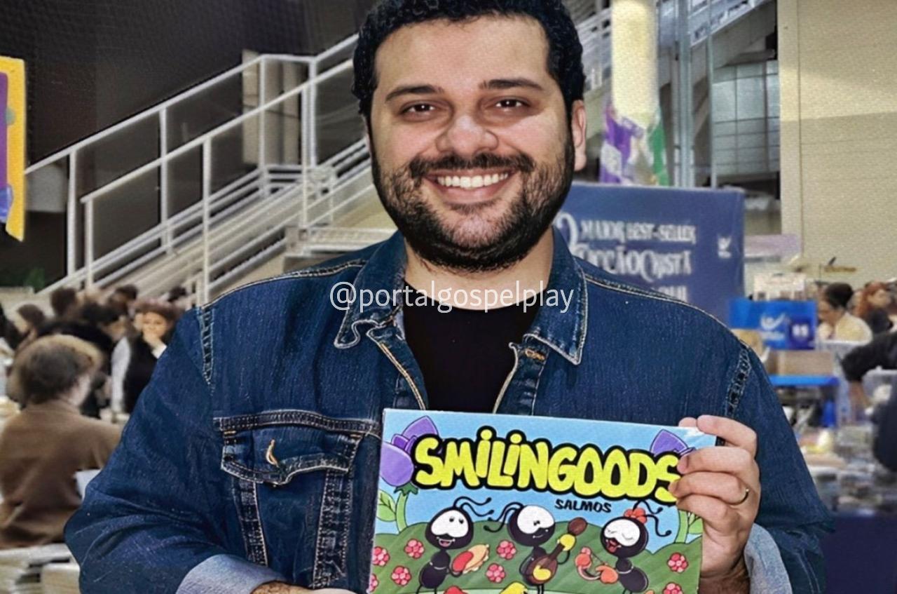 Lion Editora lança o livro para colorir Smilingoods com presença do ilustrador na FEFICC 2025