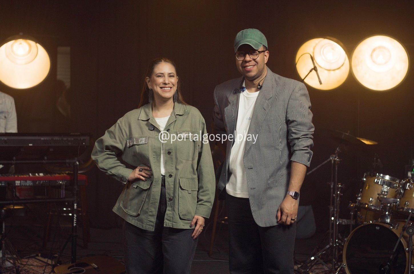 Rodrigo de Campos e Ana Nóbrega na bela canção “Sem Jesus Eu Não Tenho Nada”