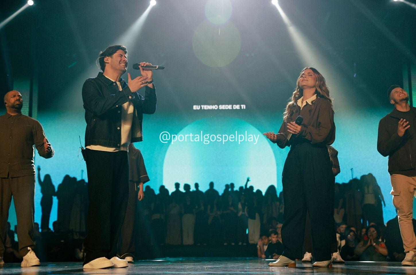 Marcos Freire e Aline Barros unem gerações em “Eu Tenho Sede de Ti”