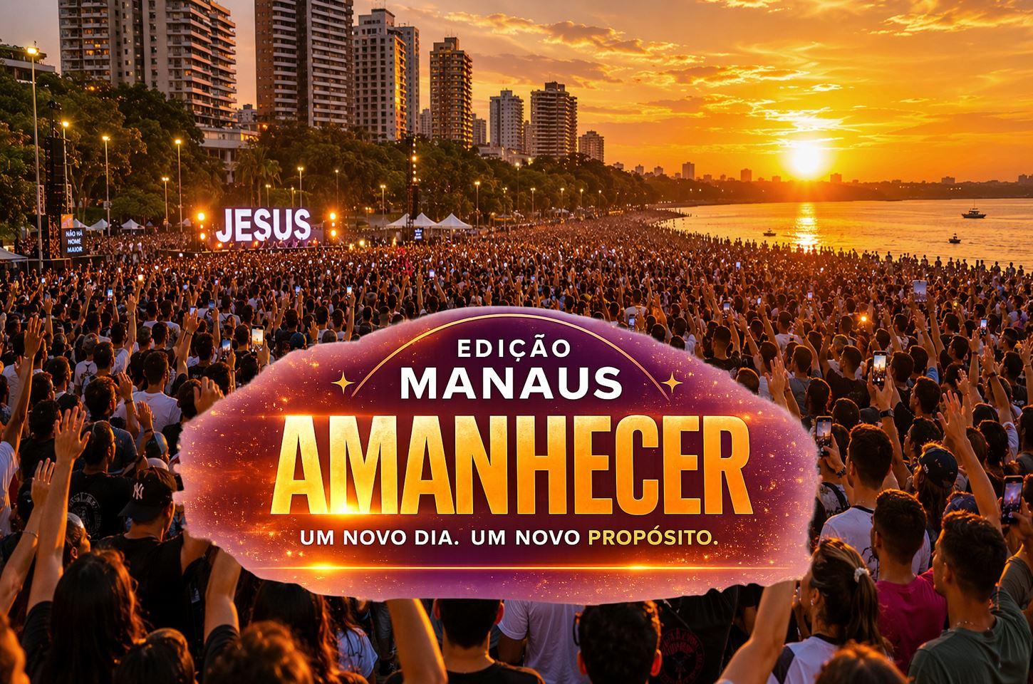 Manaus recebe edição inédita do evento cristão 