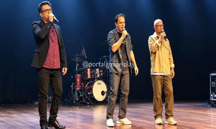 Com sucesso de bilheteria e casa cheia, Roberto Dom, Edu Silvera e Claudinho Maciel reúnem público em noite de música gospel no Rio