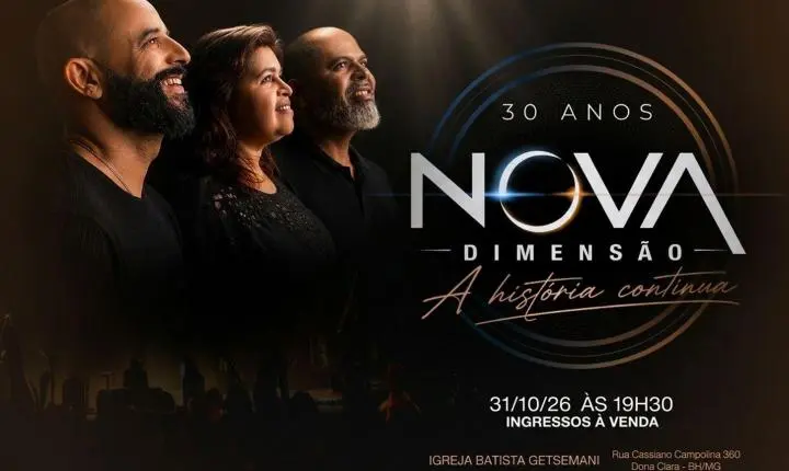 Grupo Nova Dimensão traz a BH show comemorativo de seus 30 anos