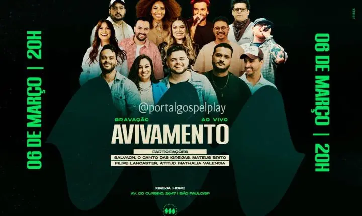 Ministério Mergulhar grava álbum “Avivamento (Ao Vivo)”