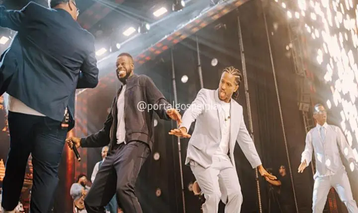 Samuel Eleotério participa da gravação do novo DVD do grupo Marcados em noite de adoração em São Paulo
